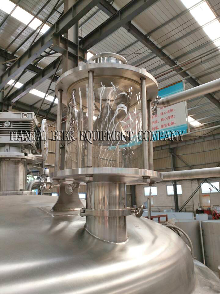 <b>Glass hydrator for premashing</b>